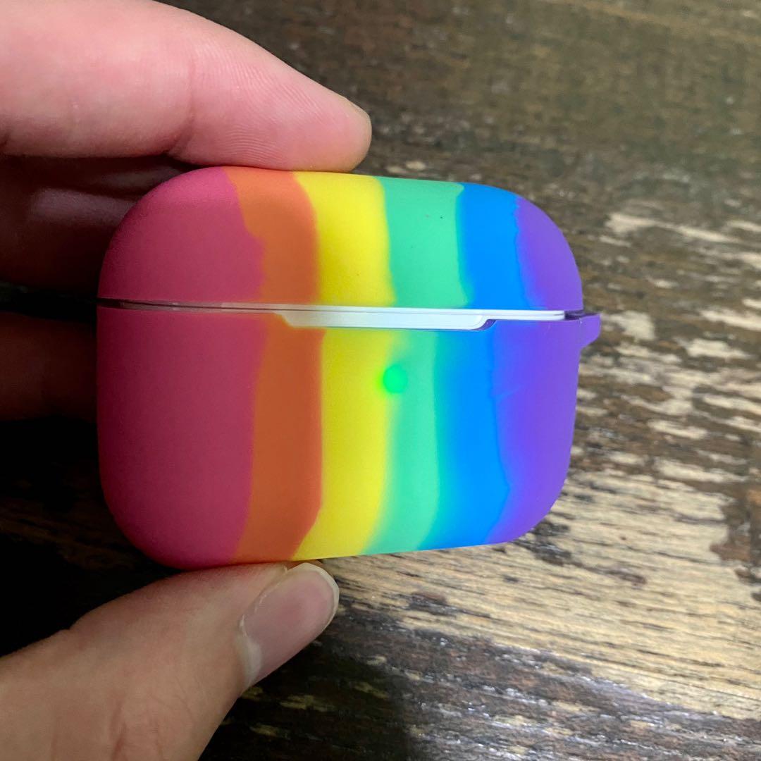 Brand new AirPods Pro case rainbow, Mobile Phones & Gadgets, Mobile