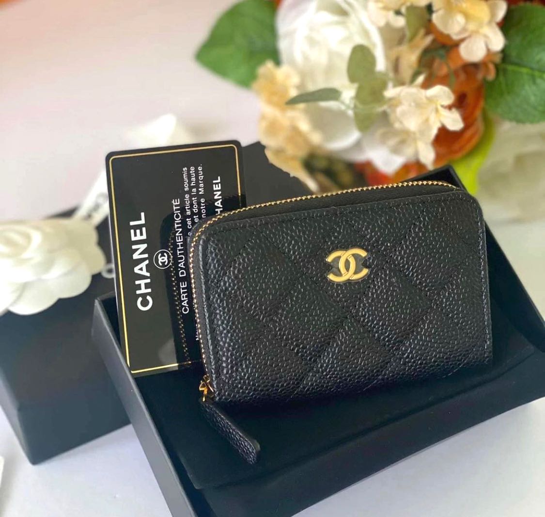 Chanel caviar zippy wallet Clearance