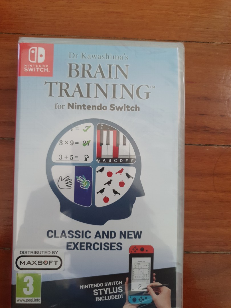 dr kawashima's brain training for nintendo switch