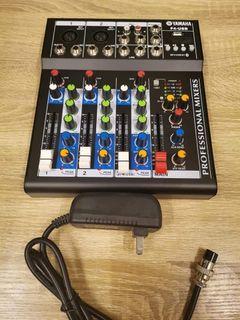 Brand new yamaha audio mixer 4 channel with Bluetooth