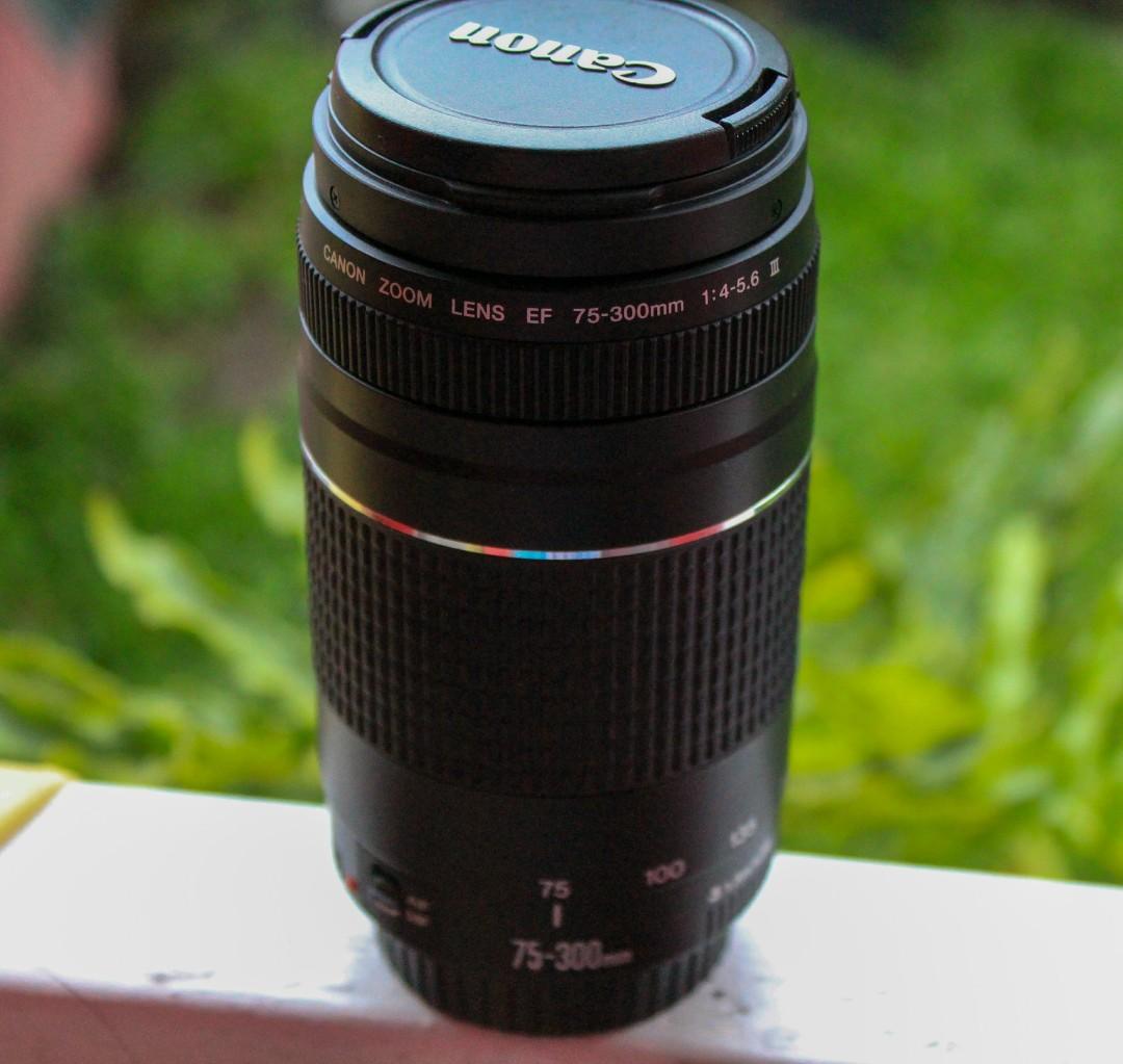 Canon Ef 75 300mm F 4 5 6 Iii Photography Cameras On Carousell