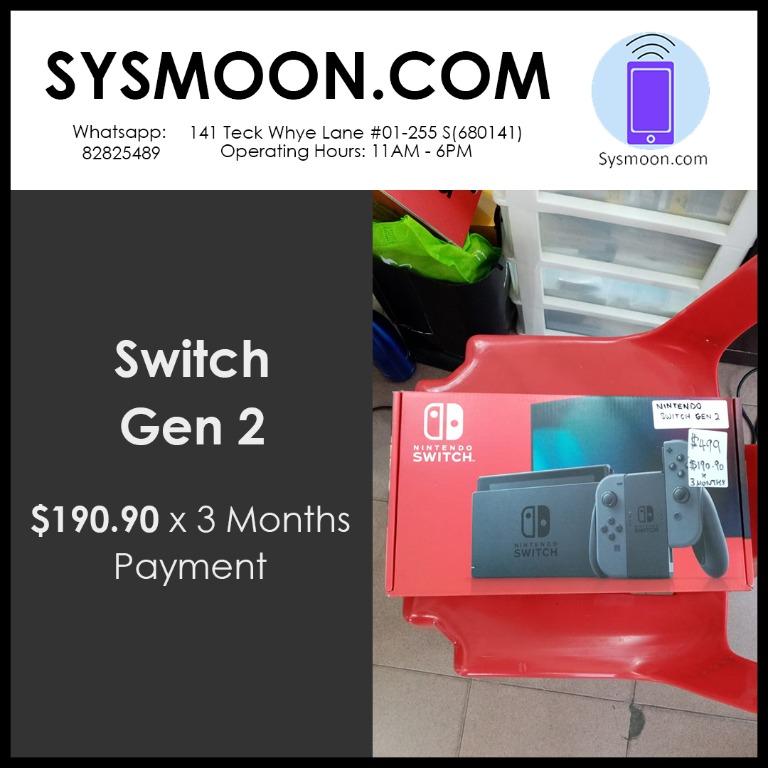Buy nintendo switch in installments sale