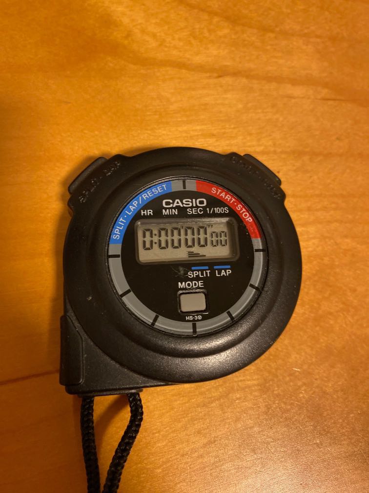 Casio digital stopwatch, Mobile Phones & Gadgets, Wearables & Smart