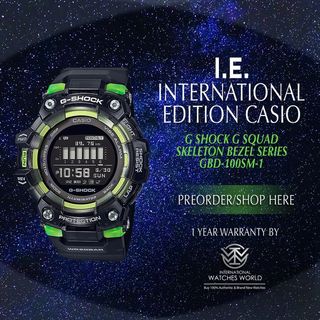 CASIO INTERNATIONAL EDITION G SHOCK G SQUAD Collection item 1