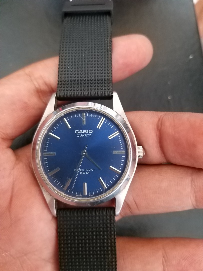 Casio watch MTP-1182, Fesyen Pria, Jam Tangan di Carousell