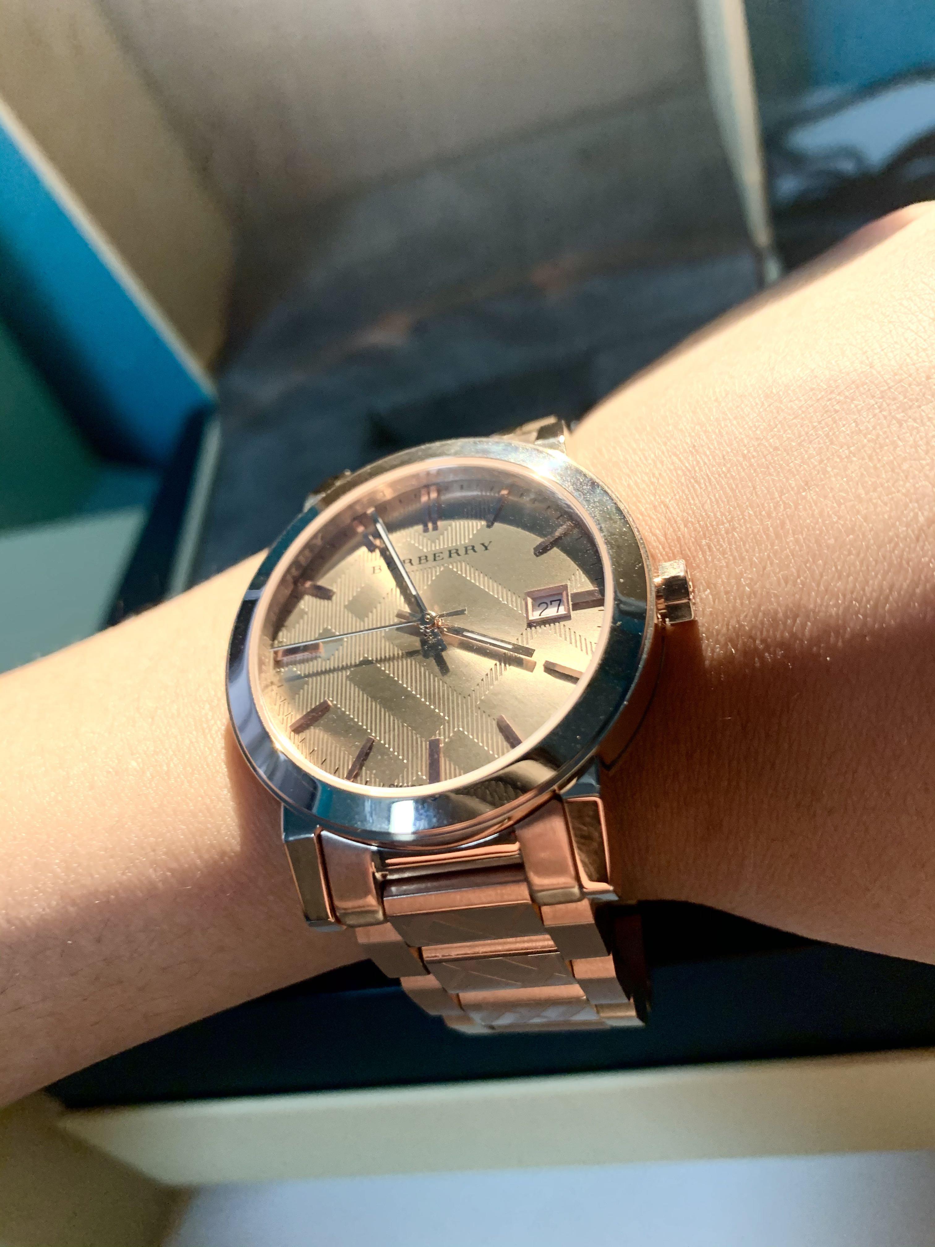 Burberry watch best sale cheap