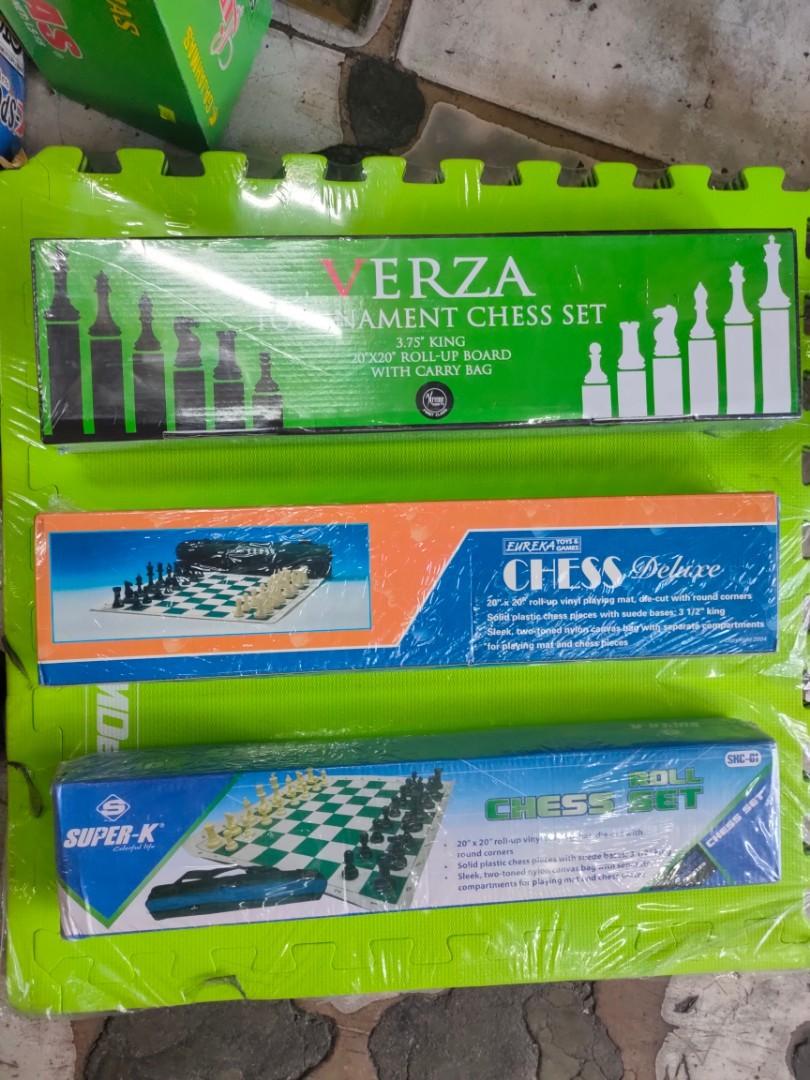 Chessboard (Category: Board Games & Puzzles) located in Manila. Submitted by my_haru (Listing ID 1058745214, Image 3). Description: Brand New ! Board Games ✓ Chessboard Wood - 550 Chess Mat Verza - 650 Chess Mat Super-K - 650 Chess Mat Eureka - 750 ☑️ We Deliver: ☑️ Mode of Payment: ✓ COD ✓ GCash ✓ Online Banking (BDO) Pm for more inquiry..