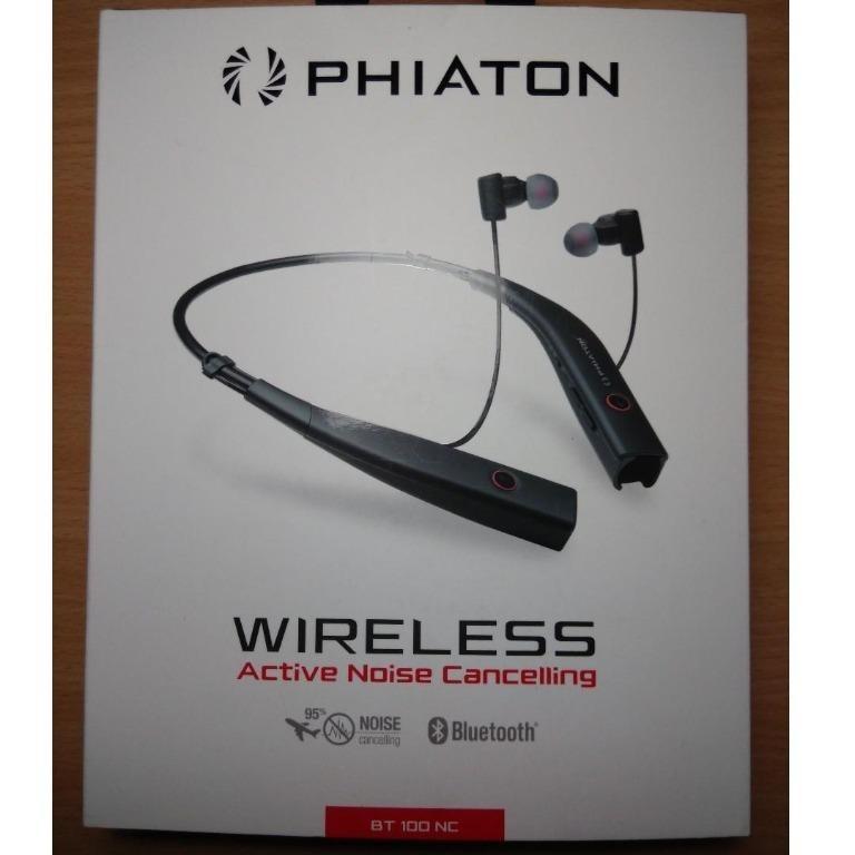Phiaton bt 100 nc wireless and active noise canceling earbuds store