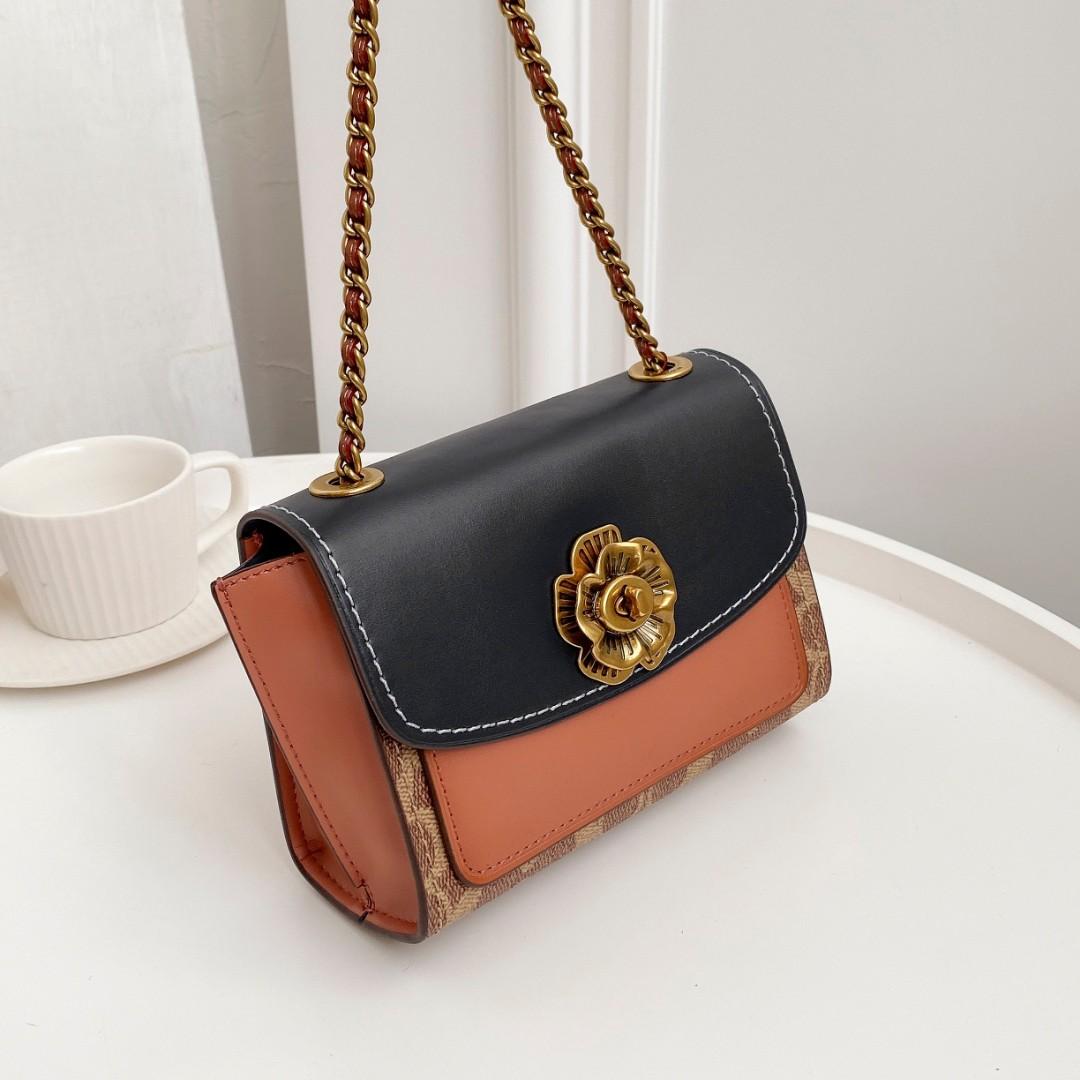 Coach parker 18 in colorblock best sale