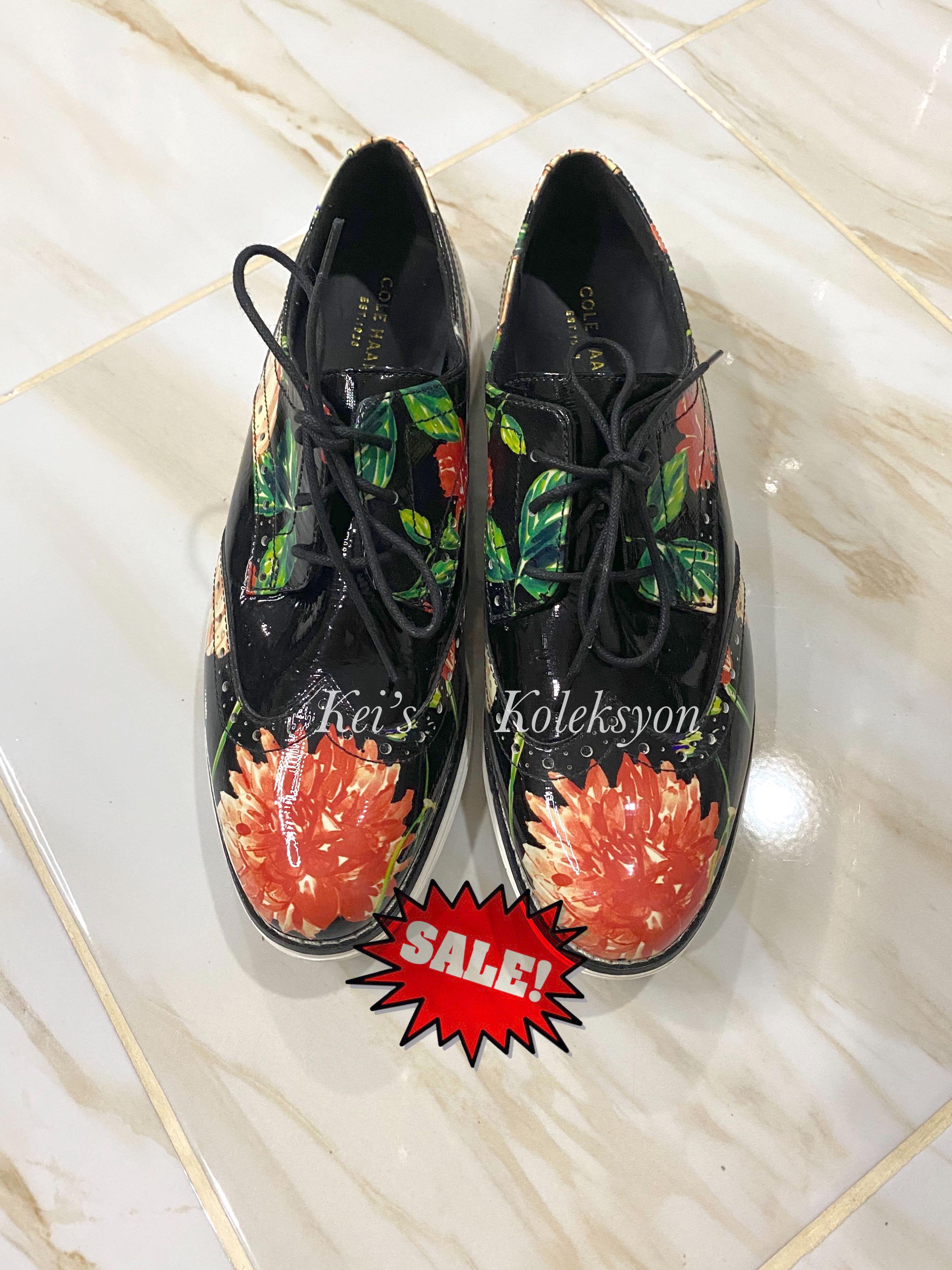Cole Haan Floral Oxford Women s Fashion Footwear Sneakers on Carousell