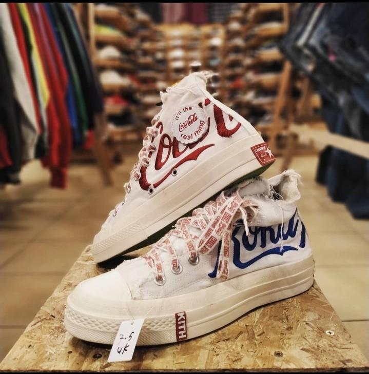 Converse x kith x coca cola Men s Fashion Activewear on Carousell