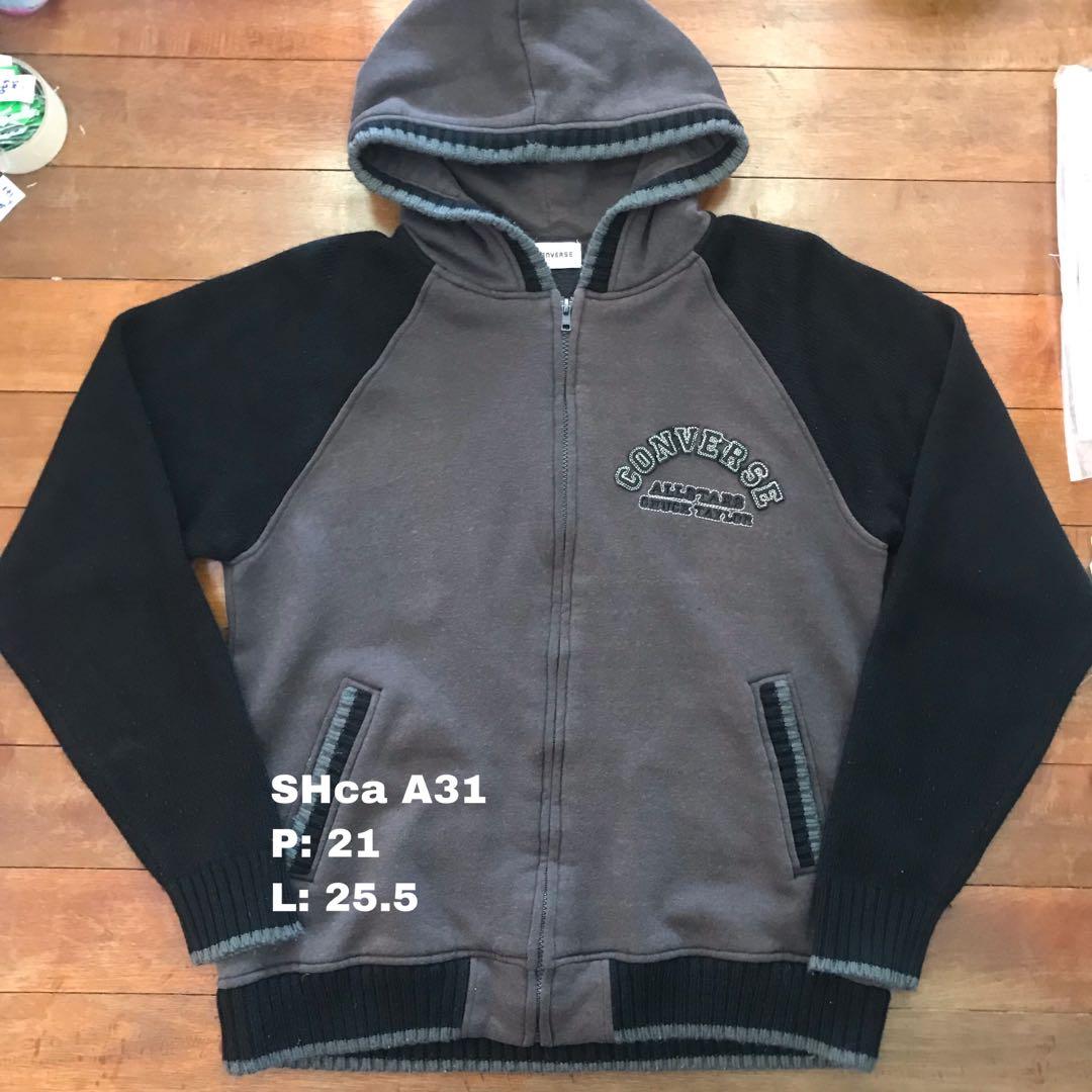 Converse zip deals up hoodie mens