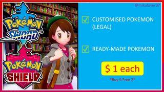 UNOVA LEGENDARY BUNDLE 6IV Pokémon Sword & Shield CROWN TUNDRA DLC