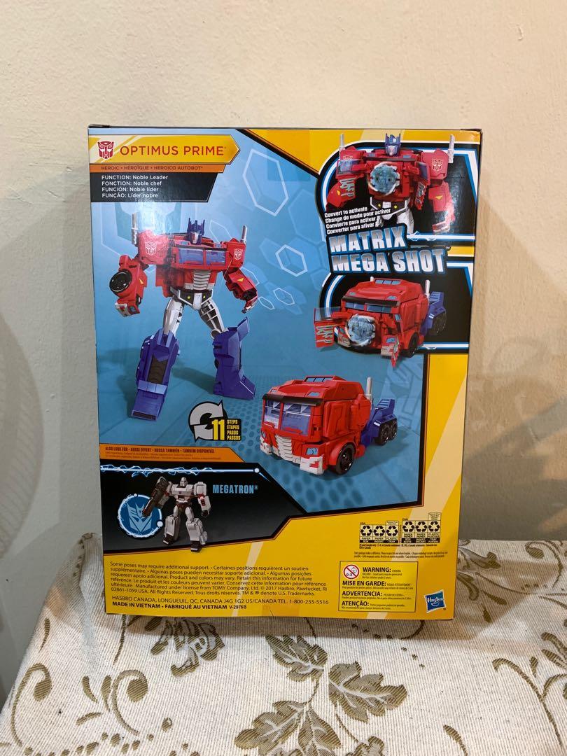 Cyberverse Optimus Prime Matrix Mega Shot, Hobbies & Toys, Toys & Games
