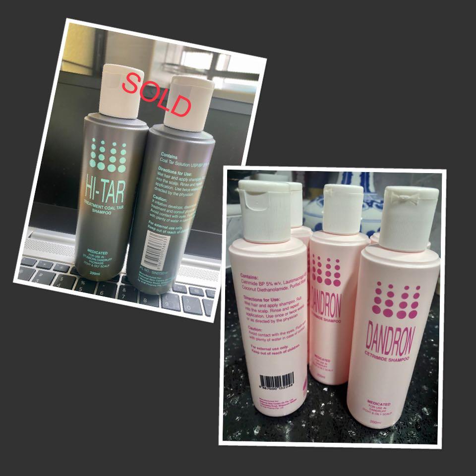 Dandron Cetrimide & HiTar Treatment Coal Tar Shampoo, Beauty