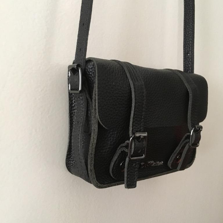 Dr Martens 7 Inch Mini Leather Satchel Crossbody Bag Women s