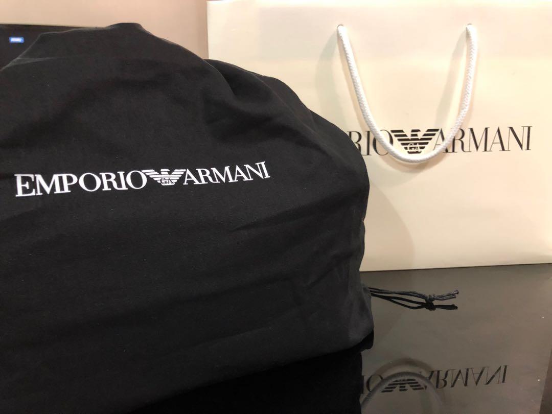 Emporio armani boston bag hot sale