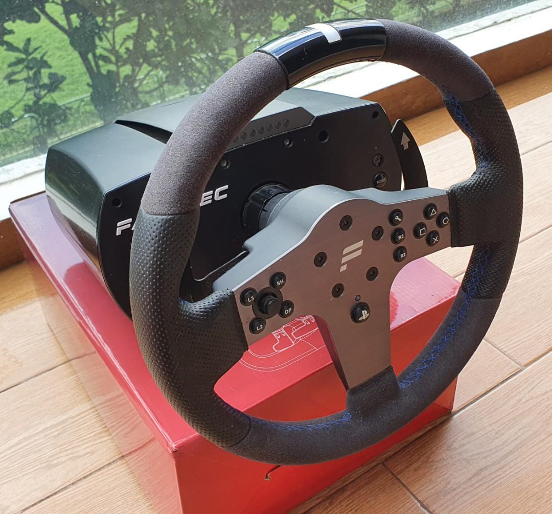 Fanatec CSL Elite PS4 Wheel and Pedals, & Tech, & Accessories, Other Accessories on Carousell