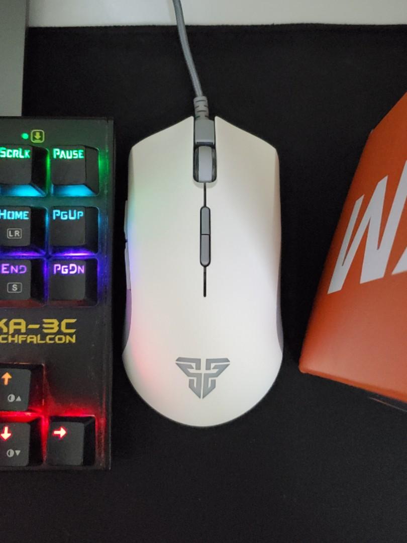 Fantech X17 Blake Pro White Space Gaming Mouse, Computers & Tech, Parts ...