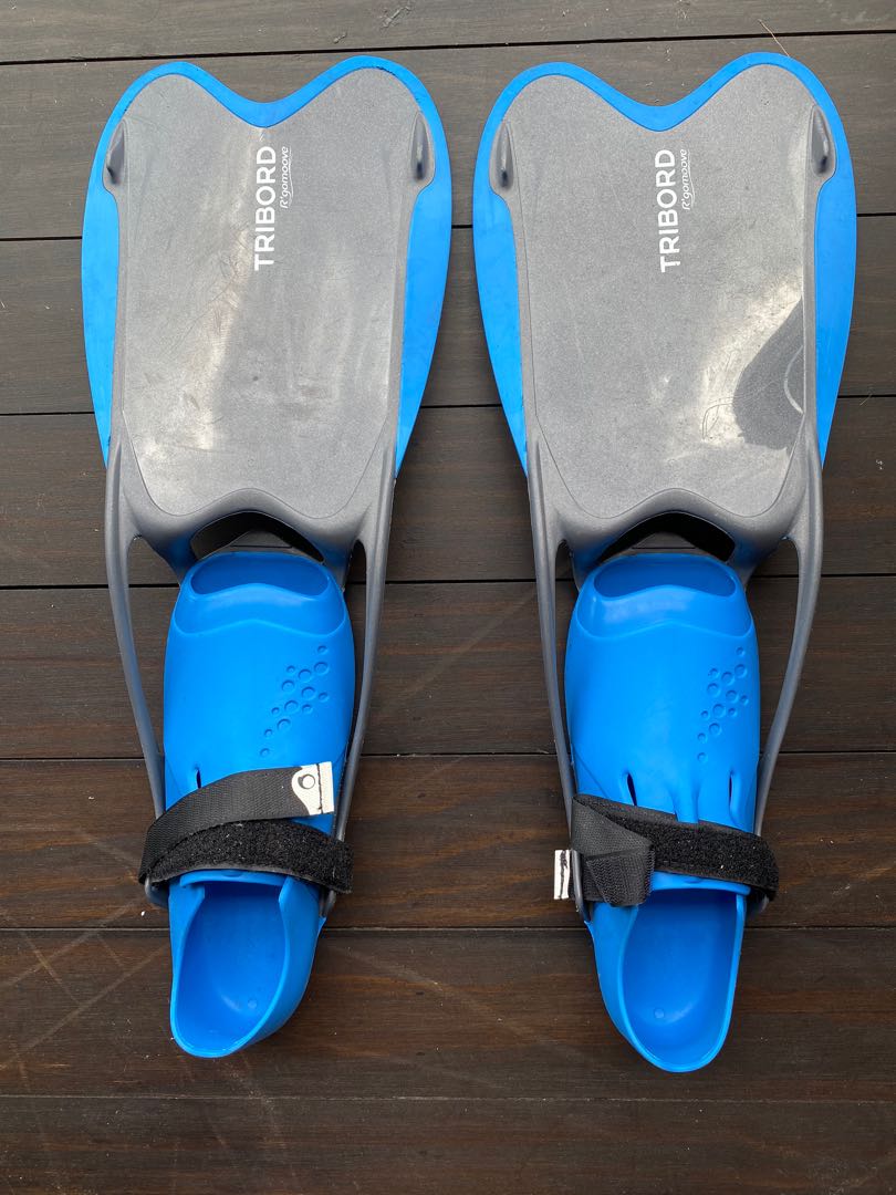 Fins flippers 2 kinds, Sports Equipment, Sports & Games, Water Sports ...