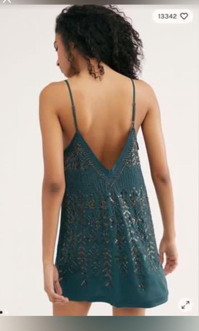 Free People Arizona Nights Embellishment Slip Women s Fashion Muslimah Fashion Dresses on Carousell