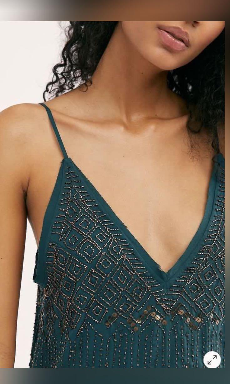 Free people arizona nights embellished slip online