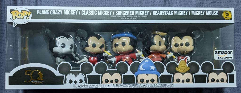funko pop mickey mouse 5 pack