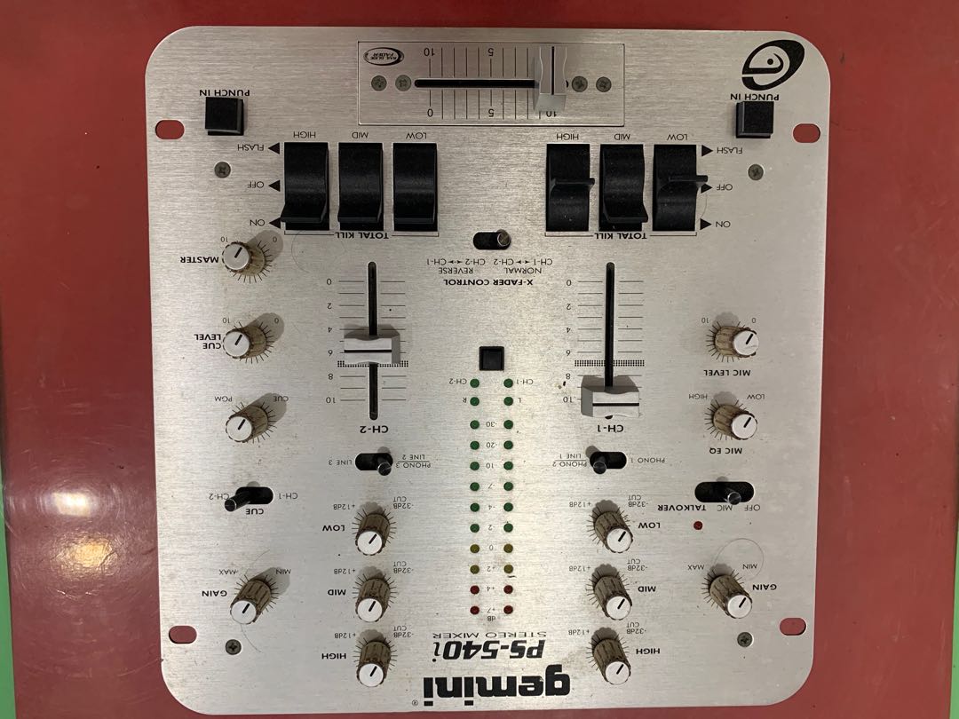 Gemini Stereo Mixer PS 540i, Audio, Other Audio Equipment on Carousell