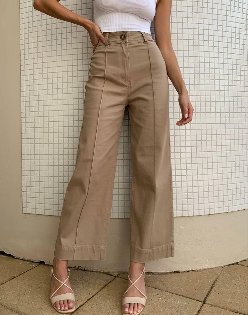Glassons - Pintuck Wide Leg Pants on Designer Wardrobe