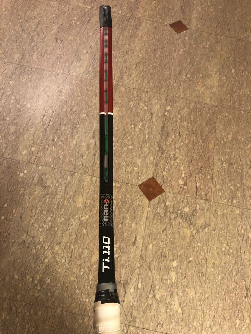 Head Nano Ti.110 Squash Racket, Sports Equipment, Sports & Games