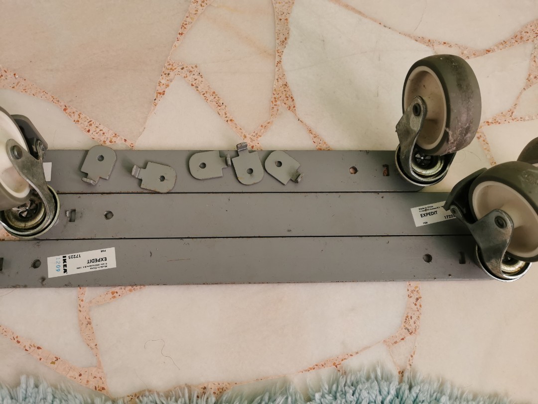 Ikea kallax casters/wheels, Everything Else on Carousell