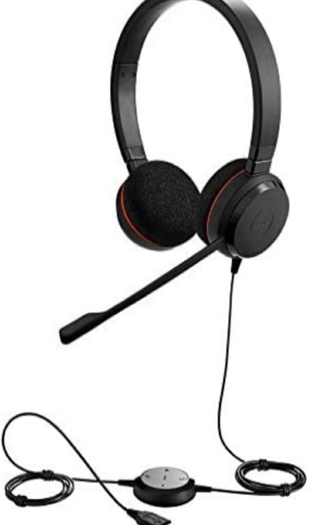 Jabra Evolve 20 (Category: Headphones & Headsets) located in Quezon City. Submitted by versa_electronics (Listing ID 1058861171, Image 1). Description: Jabra Evolve 20 Brandnew COD via LBC for Provinces can be arranged.