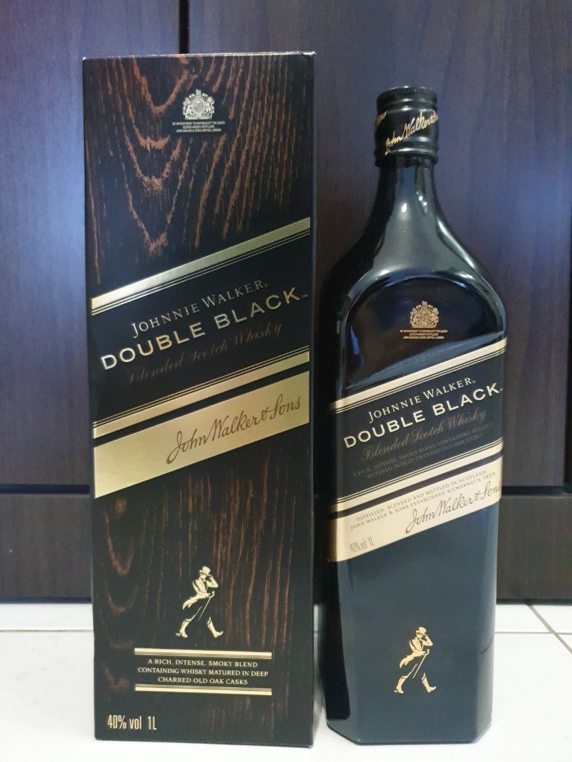 Johnnie Walker Double Black Label (Blended Scotch Whisky ...