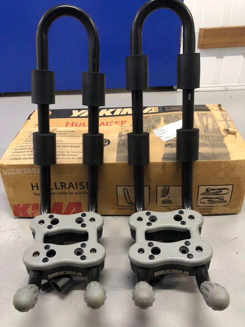 Kayak Carrier and Universal Mounts Yakima Hullraiser J cradle and Mighty Mount Sports Equipment Bicycles Parts Parts Accessories on Carousell