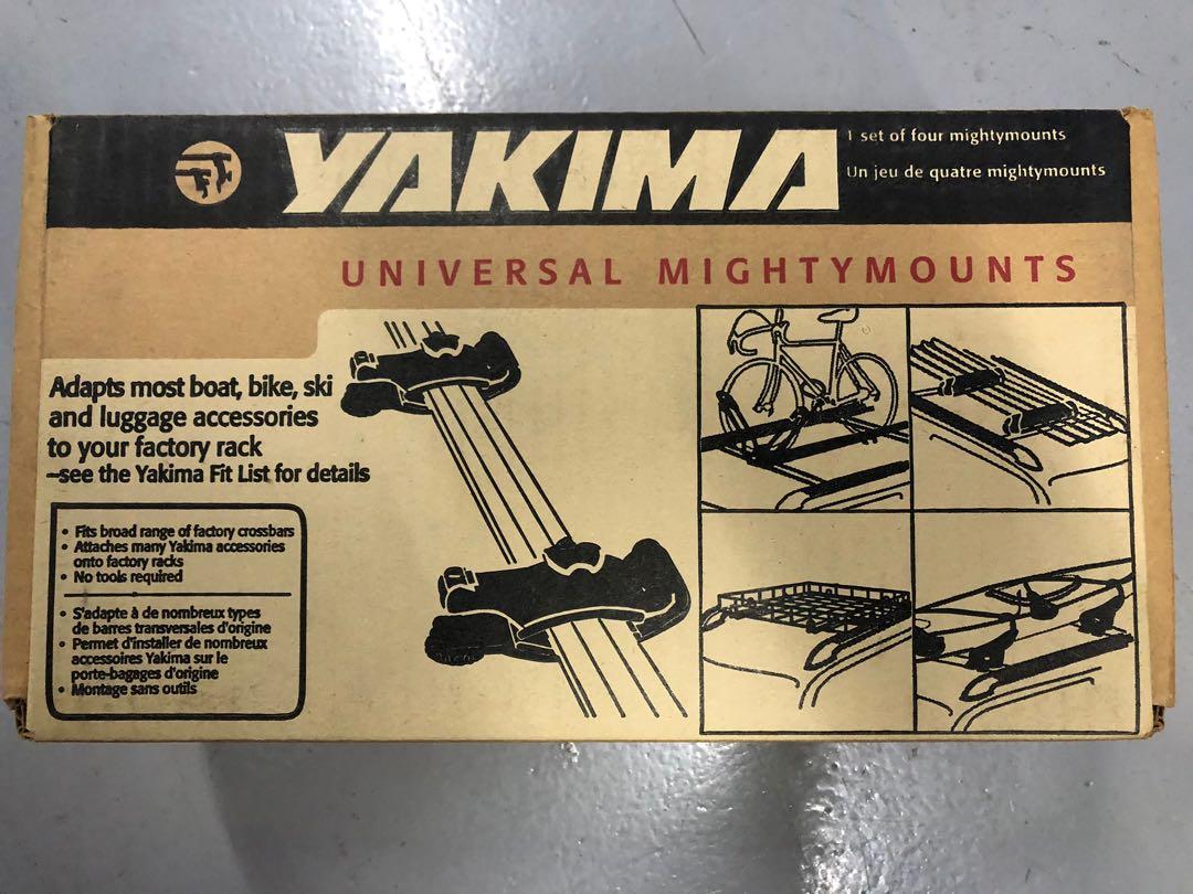 Kayak Carrier and Universal Mounts Yakima Hullraiser J cradle and Mighty Mount Sports Equipment Bicycles Parts Parts Accessories on Carousell