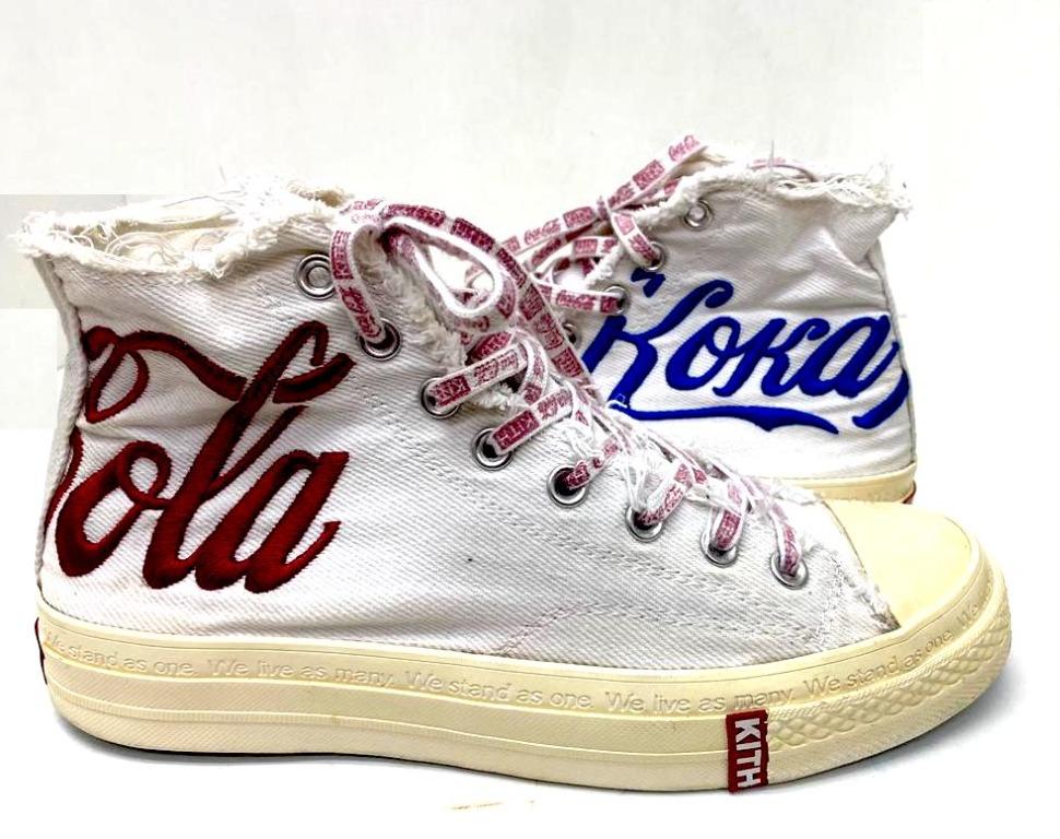 Kith x coke converse top