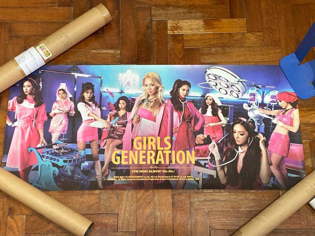 Kpop Posters (Category: K-Wave Merchandise) located in Singapore. Submitted by jedidiah (Listing ID 1058838310, Image 7). Description: All posters are official. 4Minute Name is 4Minute ($5) G.NA Beautiful Kisses ($5) Apink Pink Blossom ($5) Pink Luv #1 ($5) Pink Luv #2 ($5) Pink Paradise 2015 Singapore Concert ($3) SNSD/Girls’ Generation Mr. Mr. ($5).