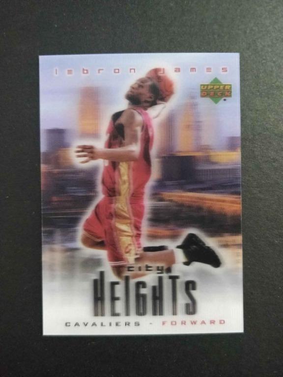 Lebron James Upper Deck City Heights rookie card