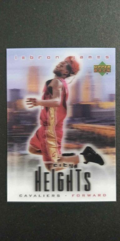 Lebron james city heights rookie card clearance