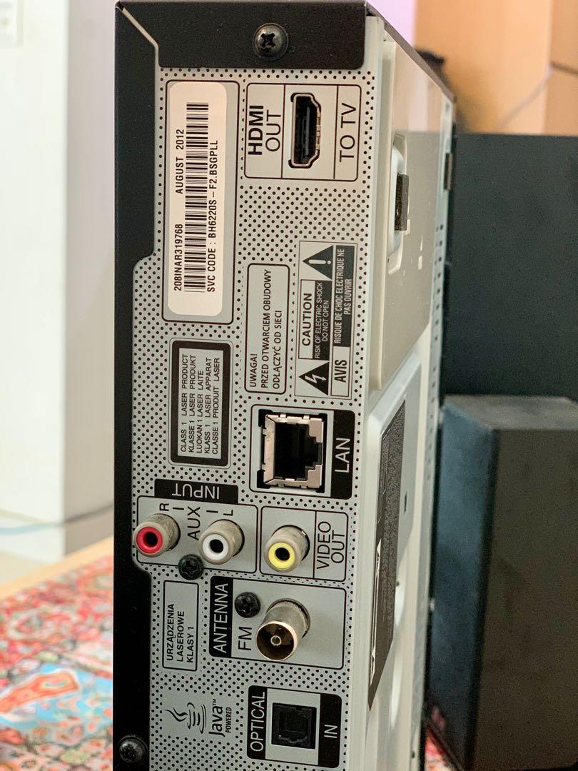 LG Bluray 3D with speakers, Audio, Soundbars, Speakers & Amplifiers on