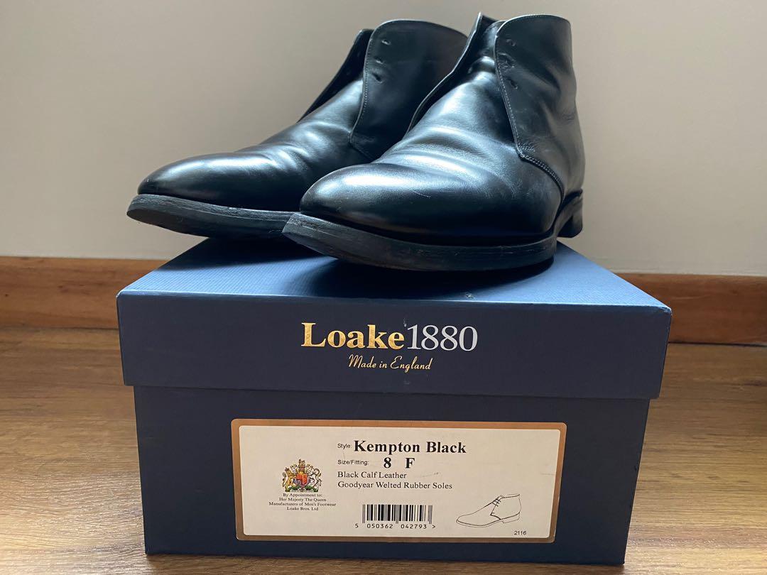 Loake kempton black online