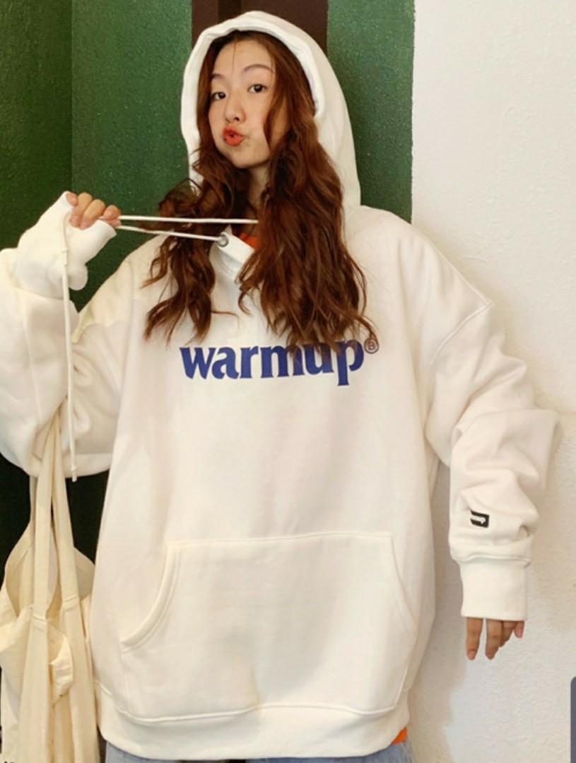 White hooded sweater women's on sale