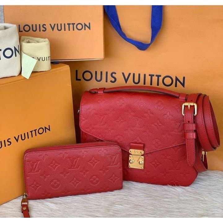 LV Bag and Wallet set, Luxury, Bags & Wallets on Carousell