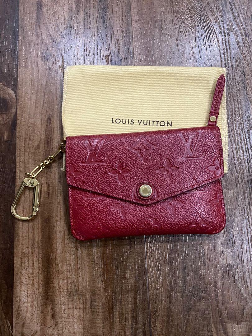 Louis Vuitton Empreinte Key Pouch Cerise
