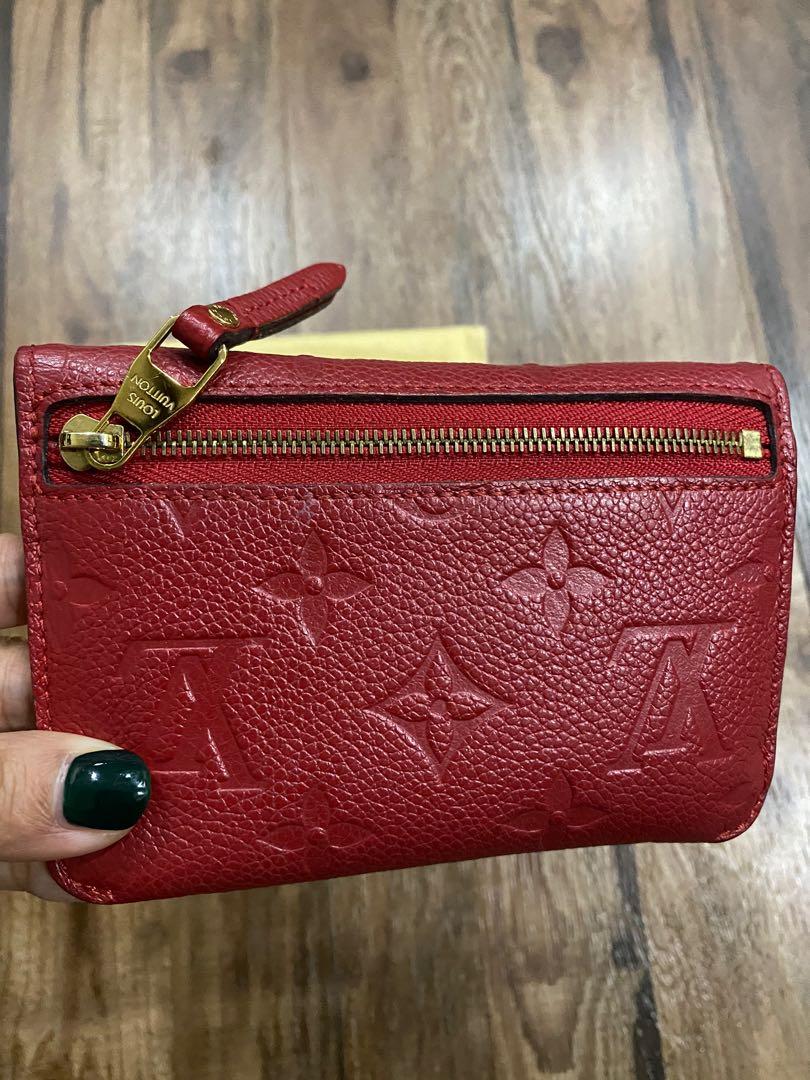 WEAR & TEAR REVIEW + WHAT FITS  Louis Vuitton Empreinte Key Pouch/Cles in  Noir 