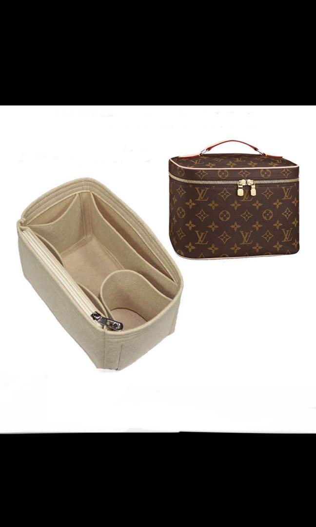 Louis Vuitton lv nice nano/mini/bb bag insert organizer, Luxury