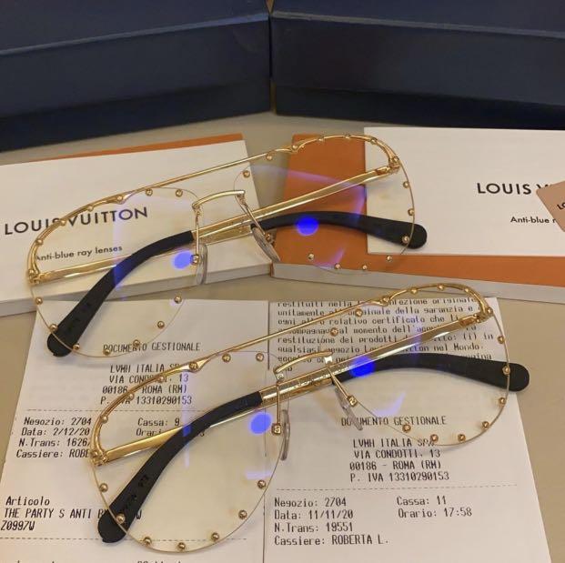 LV PARTY EYEGLASS NO GRADE, Women's Fashion, Watches & Accessories