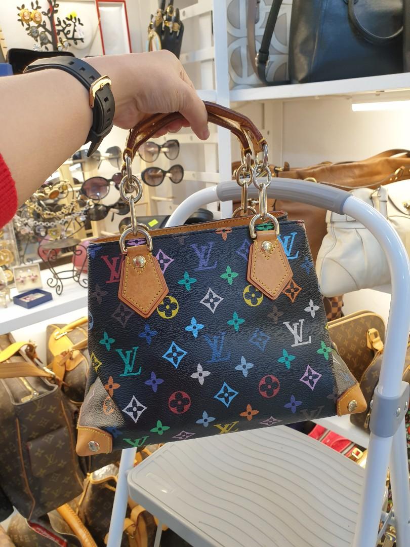 Louis Vuitton White Monogram Multicolor Audra