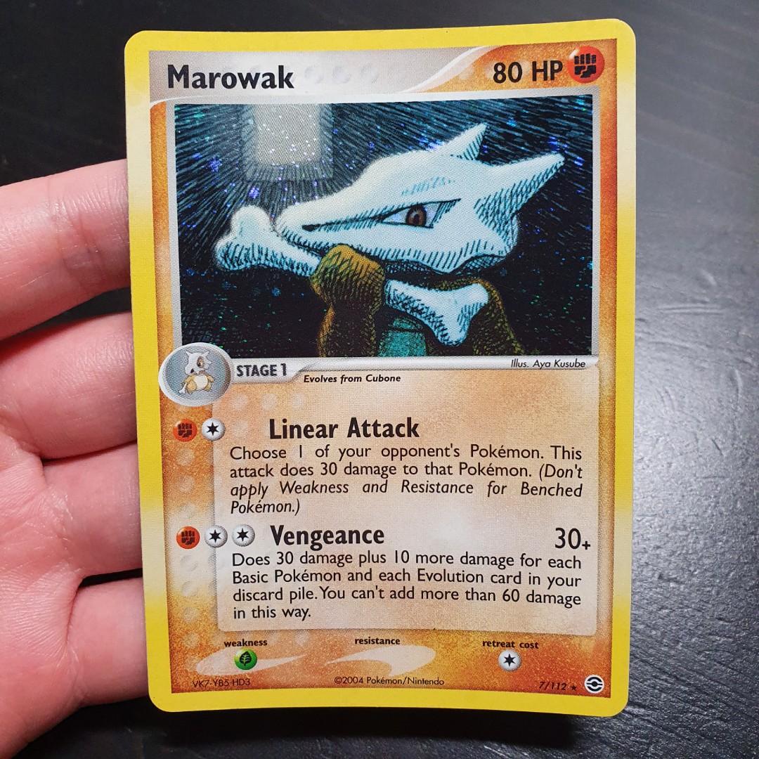 marowak pokemon card