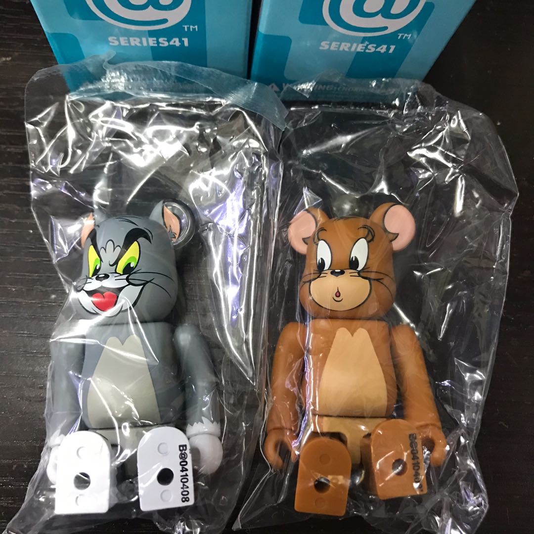 BE@RBRICK 400%&100% TOM AND JERRY フロッキー - フィギュア